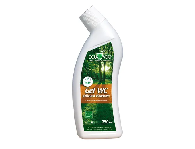 GEL WC nettoyant détartrant écu vert